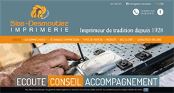 Desktop Screenshot of blas-desmoutiez.com